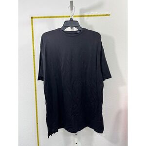 Chereskin Mens Black Textured Short Sleeve Crew Neck T-Shirt Size M RN 40330